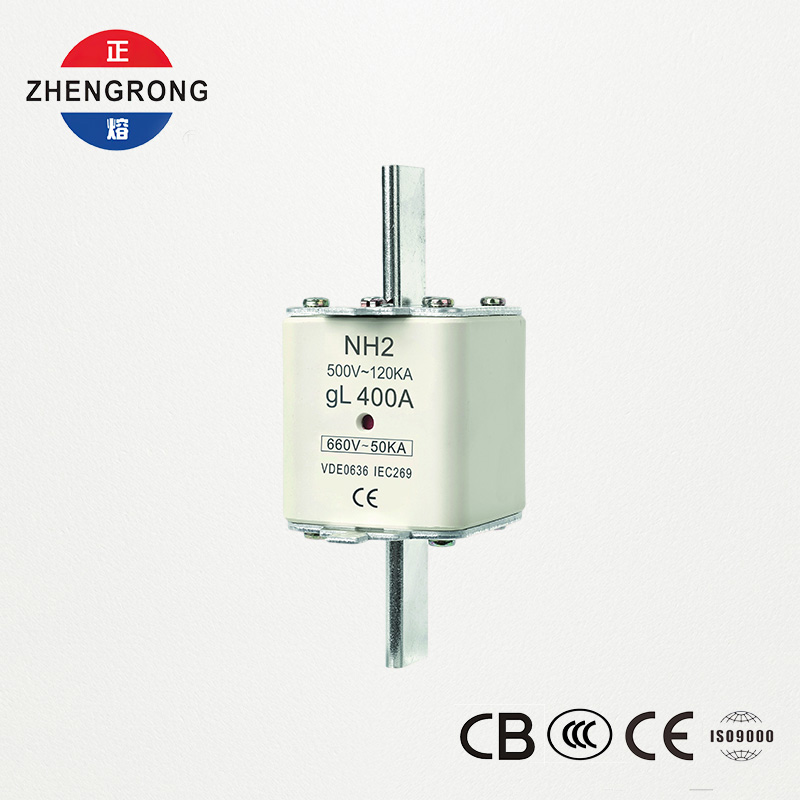 CE & IEC сертифициран осигурувач NH2 660V 400A со висок капацитет на прекин