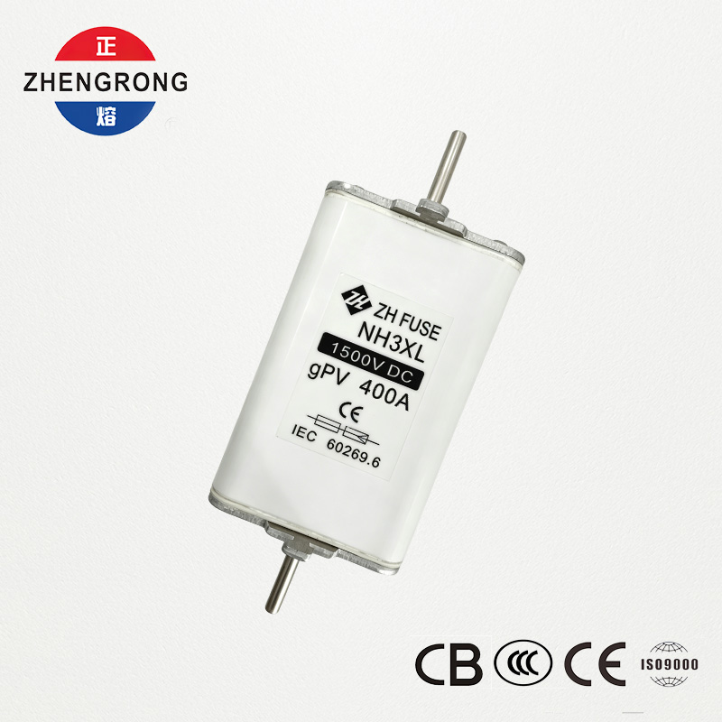 NH3XL 400A 1500V DC gPV фотоволтаичен осигурувач - сертифициран со IEC 60269.6