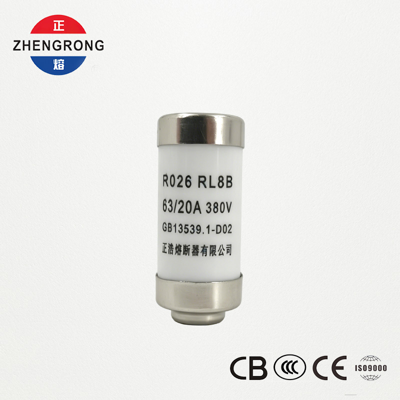 Осигурувач RL8B R026 380V | 20A/63A D02 Стандард