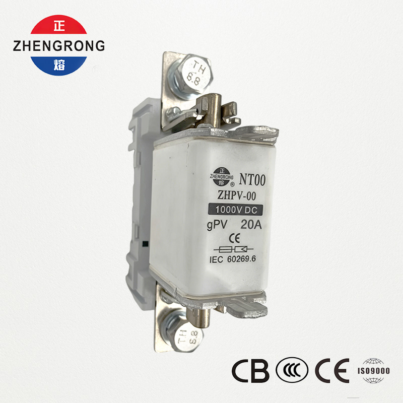 ZHPV-00 20A 1000V DC фотоволтаичен осигурувач за заштита - CE сертифициран