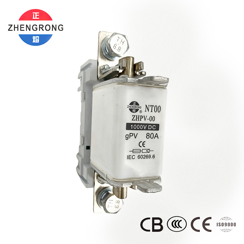 ZHPV-00 80A 1000V DC фотоволтаичен осигурувач за заштита - CE сертифициран